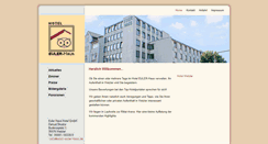 Desktop Screenshot of hotel-euler-haus.de